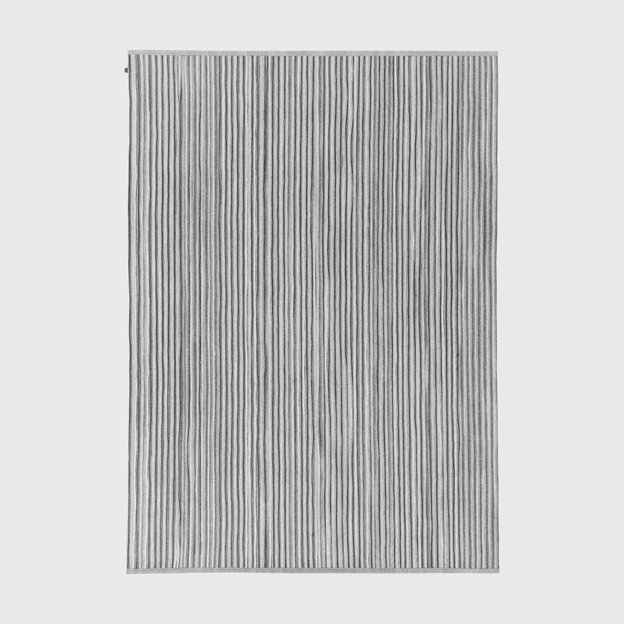Levante Rug, Rectangle Double Grey